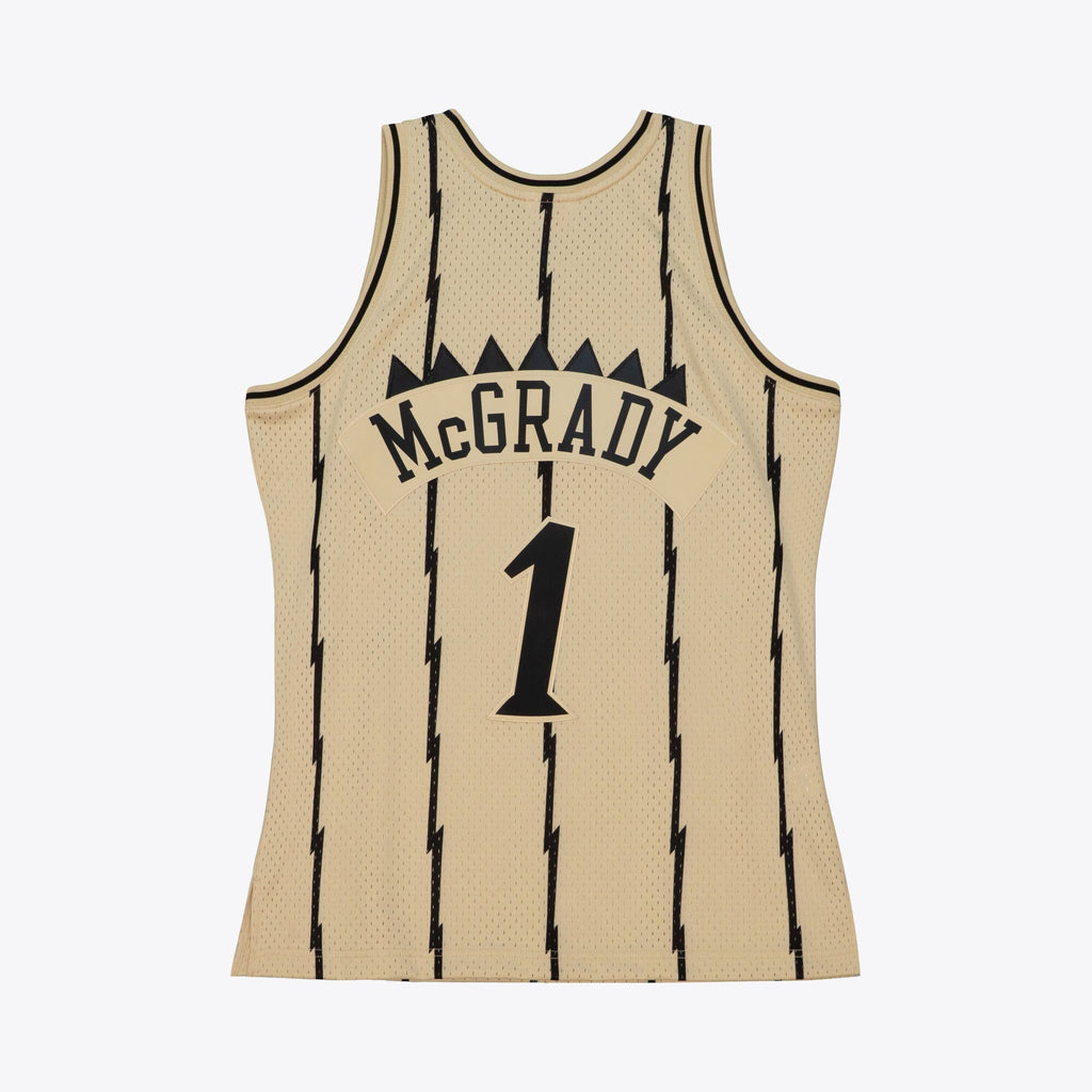 Toronto Raptors Tracy McGrady 1998 Swingman Jersey - Khaki product image 4, provided for visual reference and product detail