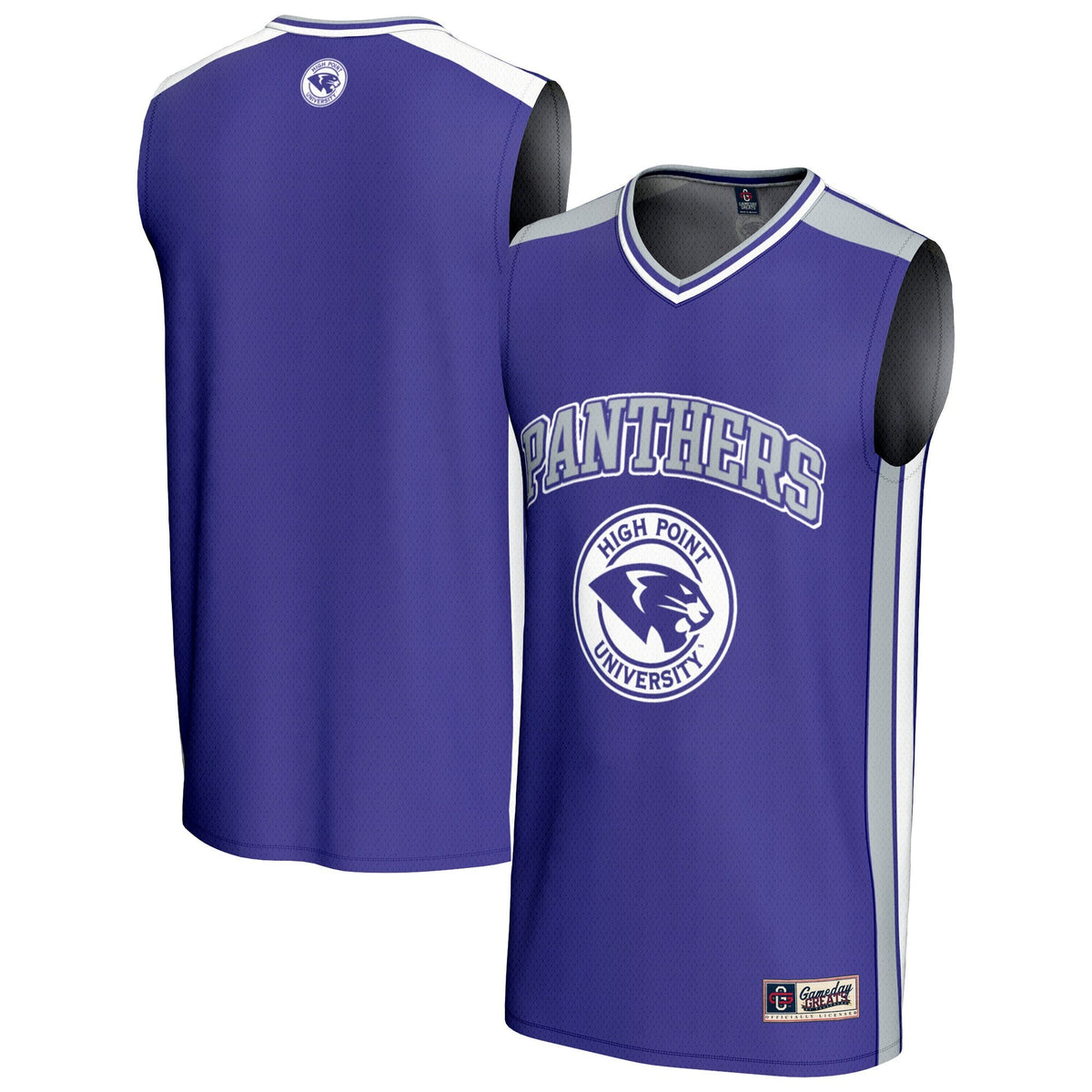 High Point Panthers Basketball Jersey - Purple product image 1, provided for visual reference and product detail review