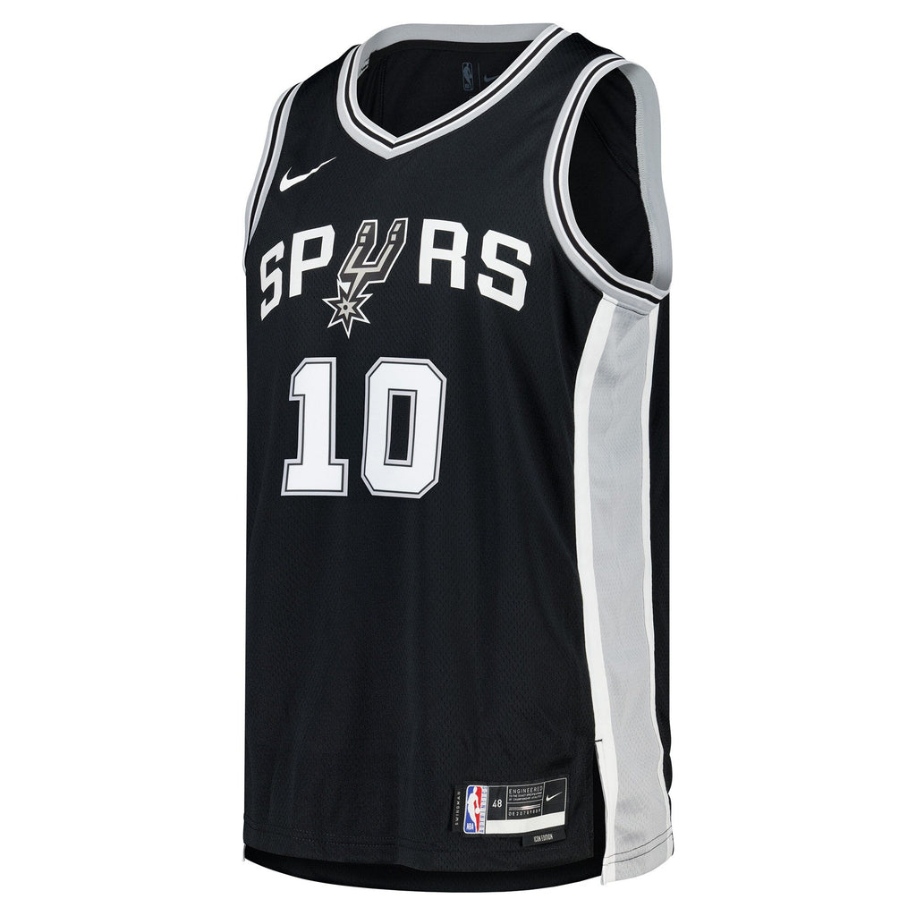 San Antonio Spurs Icon Jersey - Jeremy Sochan product image 3, provided for visual reference and product detail review