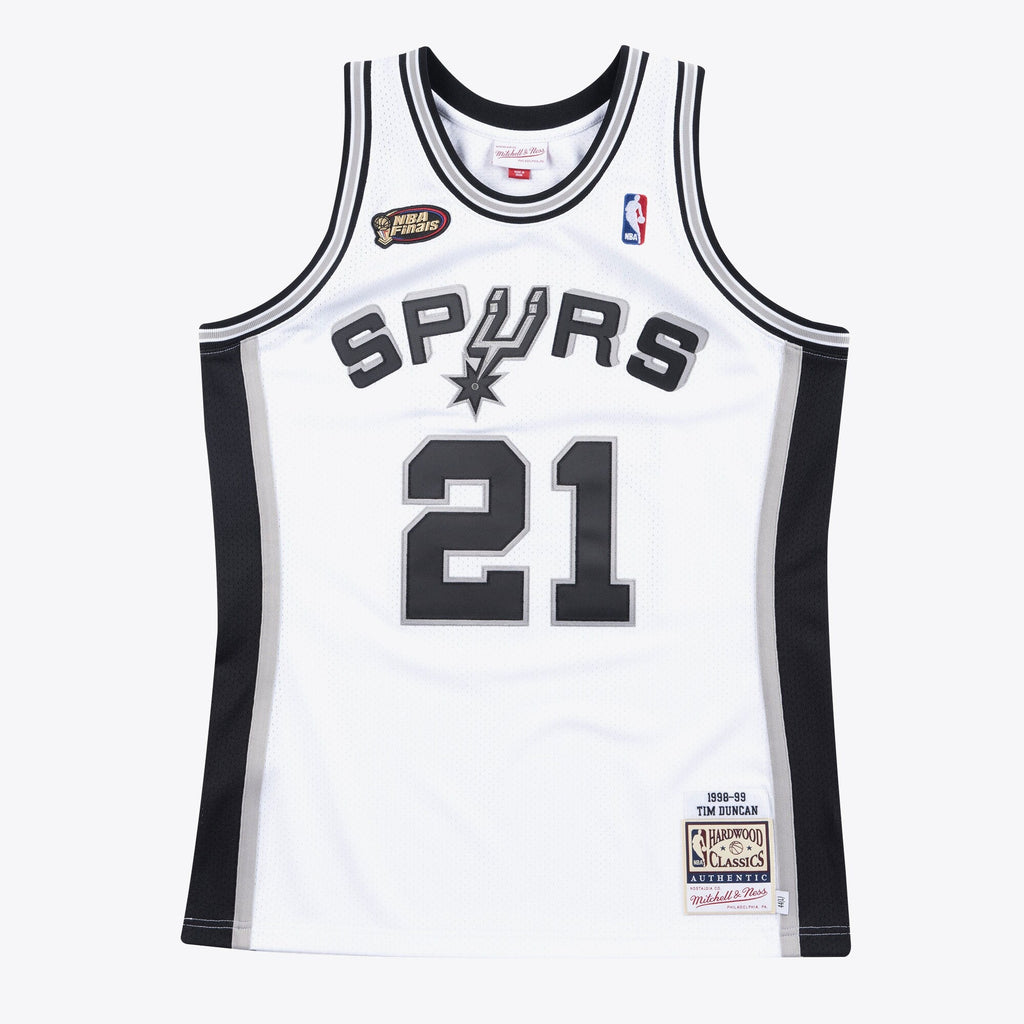 San Antonio Spurs Authentic Jersey Home Finals Tim Duncan 1998-99 product image 1, provided for visual reference and product