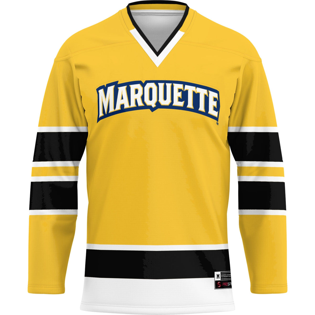 Marquette Golden Eagles Hockey Jersey - Blue product image 3, provided for visual reference and product detail review
