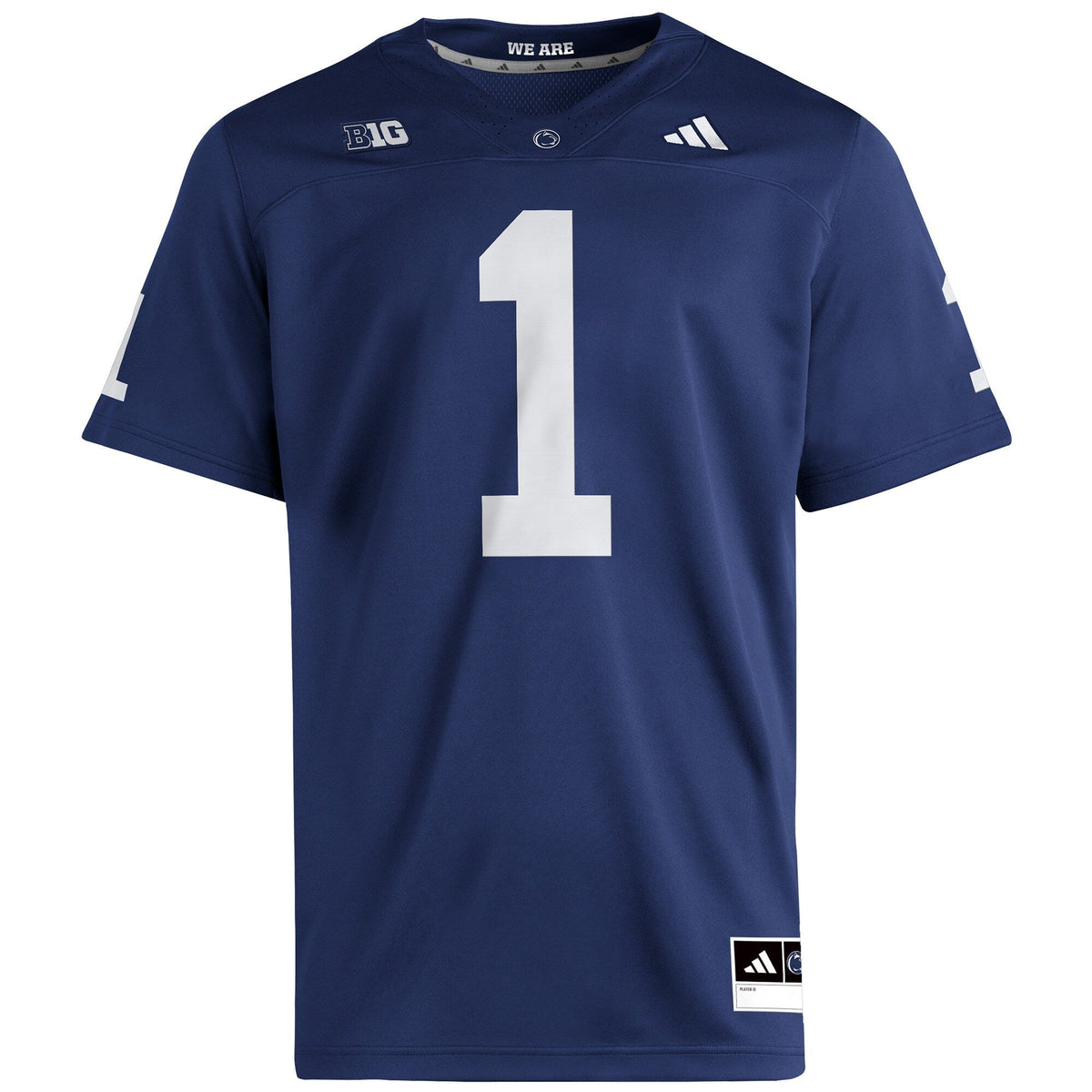 #1 Navy Penn State Nittany Lions Home Premier Jersey product image 3, provided for visual reference and product detail review