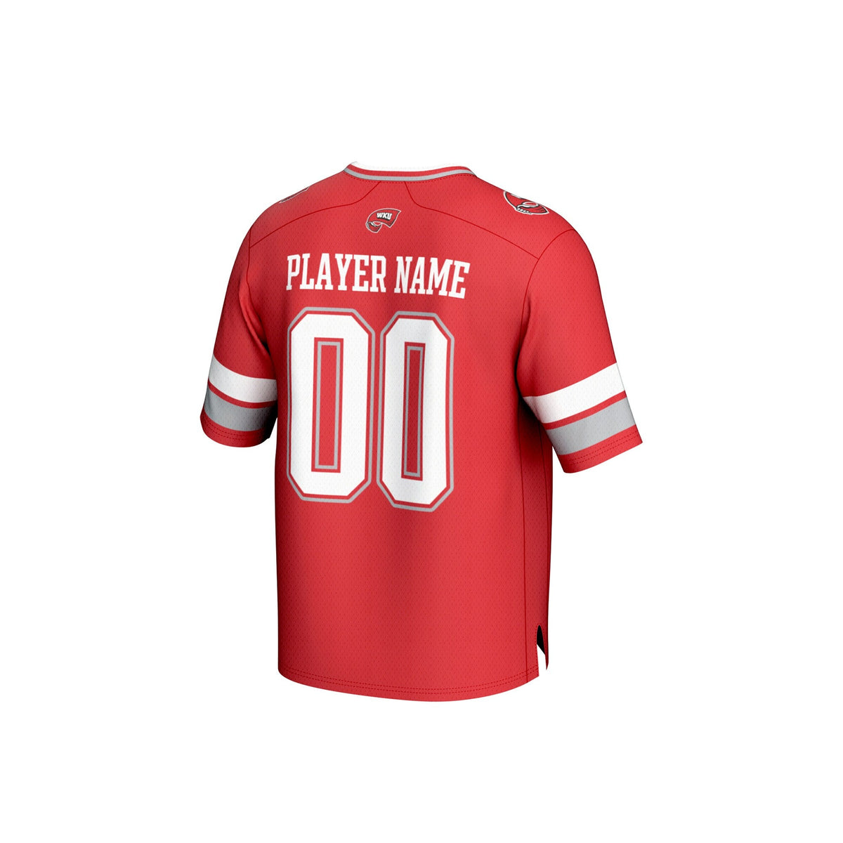Western Kentucky Hilltoppers NIL Pick-A-Player Football Fashion Jersey - Red product image 4, provided for visual reference