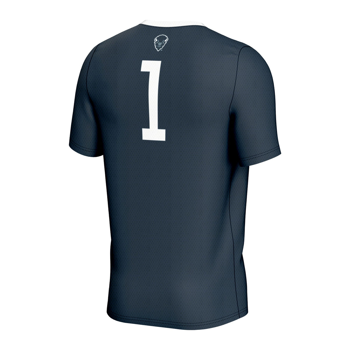 #1 Howard Bison Lightweight Soccer Fashion Jersey - Navy product image 4, provided for visual reference and product detail