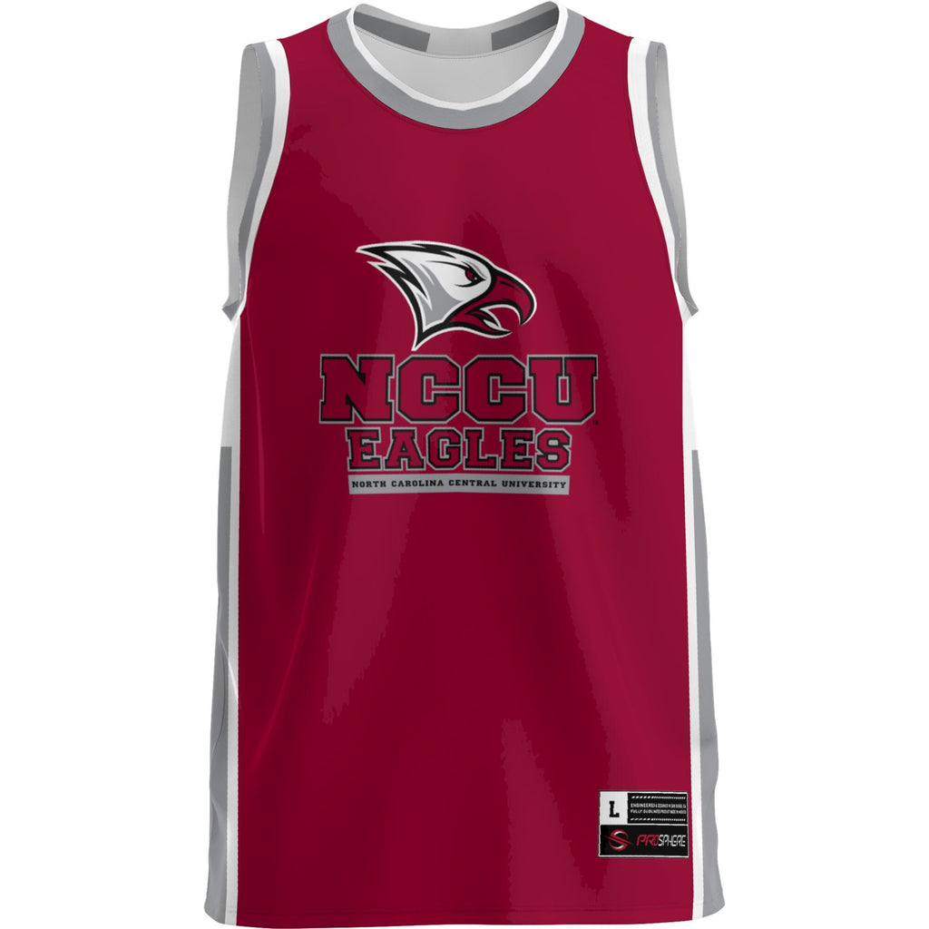 North Carolina Central Eagles Lightweight Basketball Jersey - Maroon product image 3, provided for visual reference and