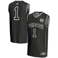 #1 Utah State Aggies Lightweight Basketball Jersey - Black product image 1, provided for visual reference and product detail