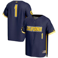 #1 Cal Bears Lightweight Baseball Jersey - Navy product image 1, provided for visual reference and product detail review