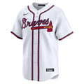 Atlanta Braves White Home Limited Jersey product image 1, provided for visual reference and product detail review