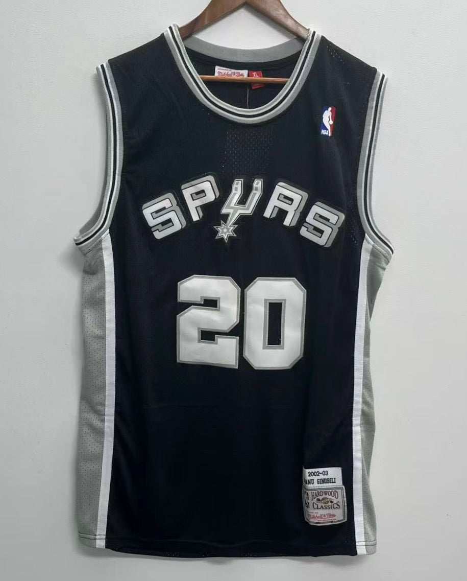 Manu Ginobili San Antonio Spurs Official NBA Mitchell & product image 2