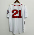 Roger Clemens 1987 Boston Red Sox Official MLB Majestic product image 1
