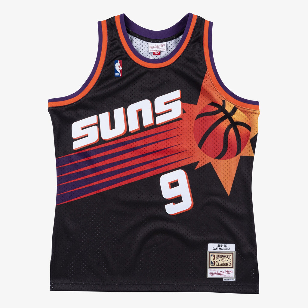 Phoenix Suns Dan Majerle 1994 Swingman Alt Road Authentic Jersey - Black product image 3, provided for visual reference and