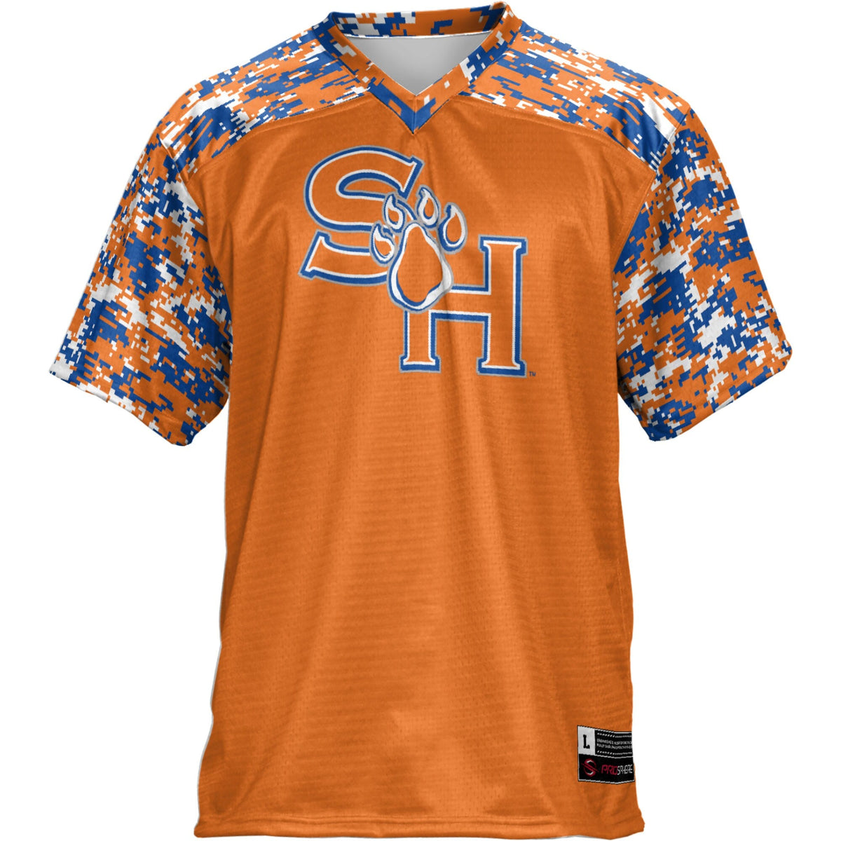 Sam Houston State Bearkats Football Jersey - Orange product image 3, provided for visual reference and product detail review