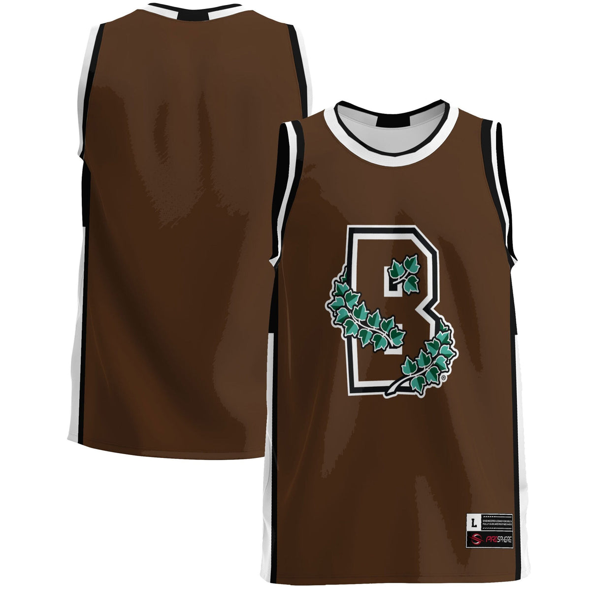Brown Bears Lightweight Basketball Jersey - Brown product image 1, provided for visual reference and product detail review
