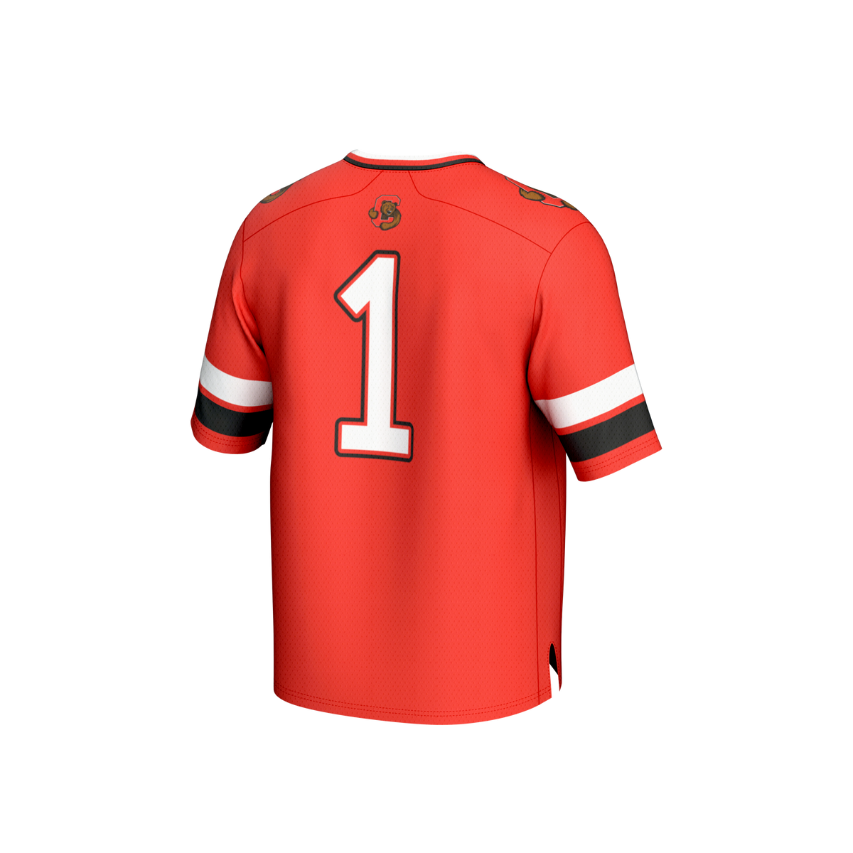 #1 Cornell Big Red Collegiate Football Fashion Jersey - Red product image 4, provided for visual reference and product