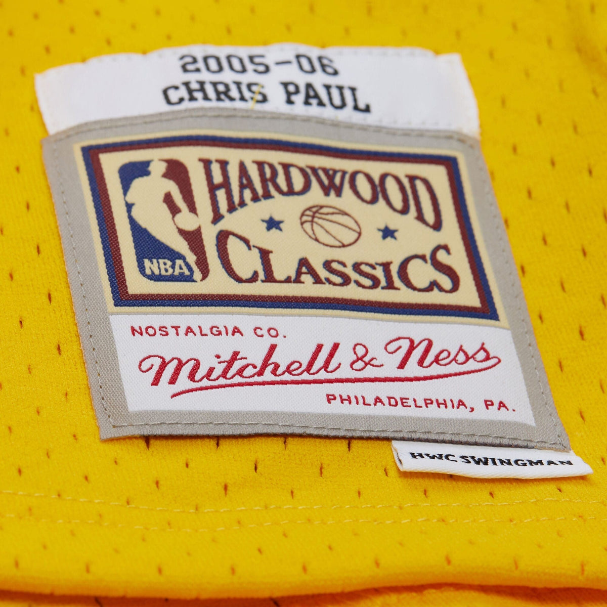 New Orleans Hornets Swingman Jersey - Chris Paul product image 7, provided for visual reference and product detail review