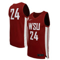 Washington State Cougars Replica Basketball Jersey - Crimson product image 1, provided for visual reference and product
