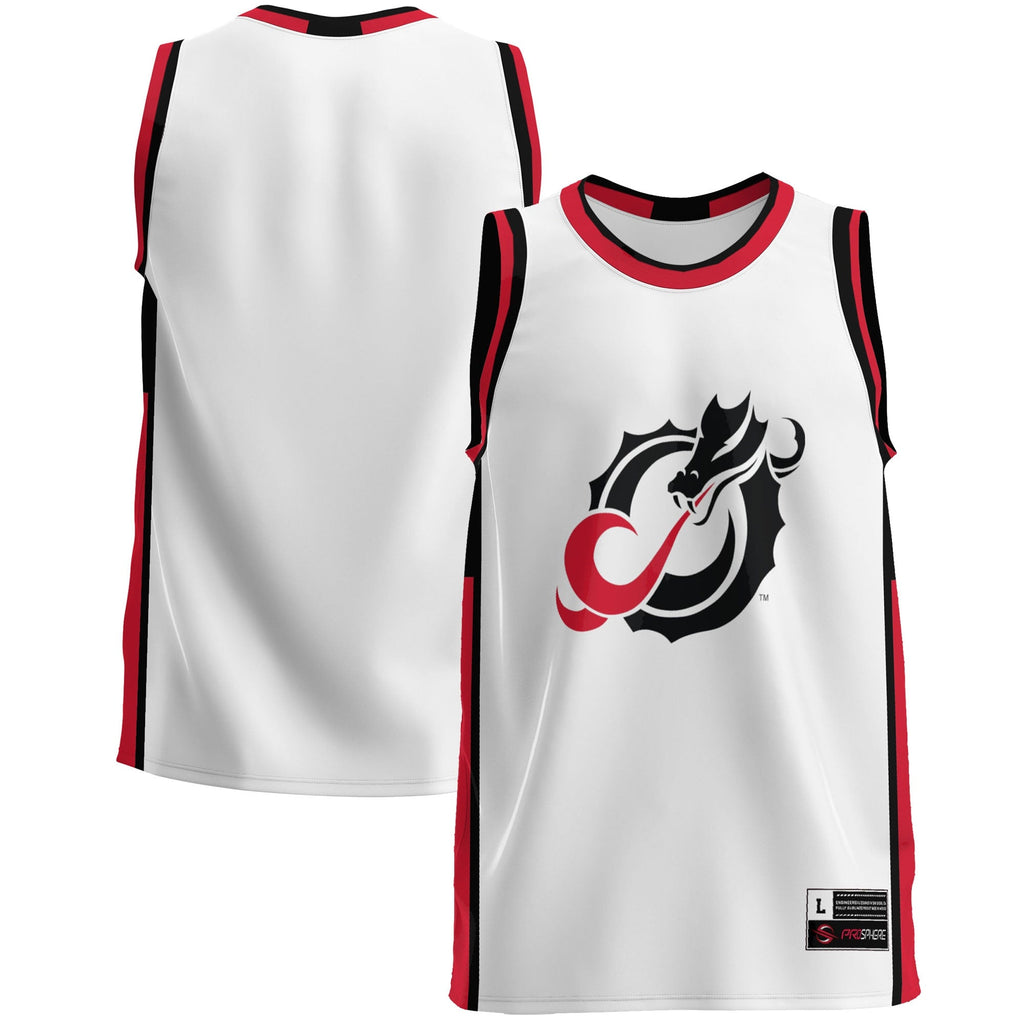 Minnesota State Moorhead Dragons Lightweight Basketball Jersey - Red product image 2, provided for visual reference and