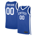 Kentucky Wildcats Custom Replica Basketball Jersey - Royal product image 1, provided for visual reference and product detail