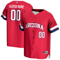 Arizona Wildcats NIL Pick-A-Player Lightweight Baseball Jersey - Red product image 1, provided for visual reference and