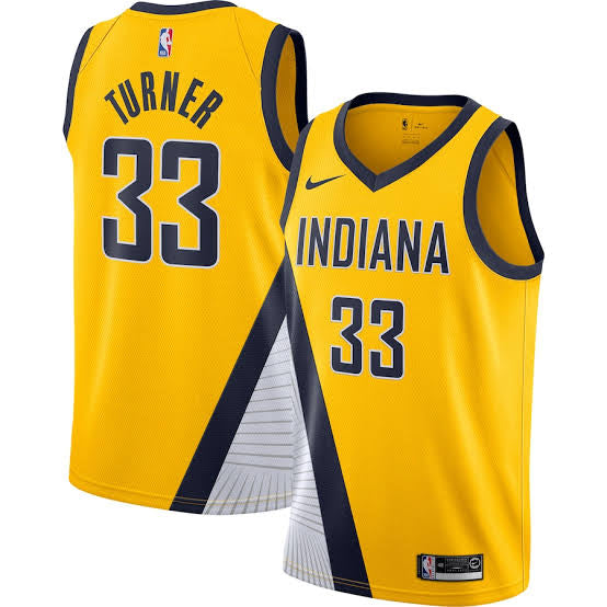 Myles Turner YOUTH KIDS Official NBA Nike Jersey yellow product image 1