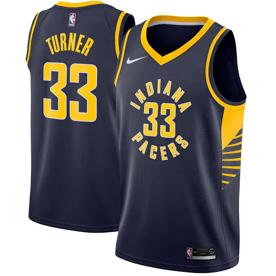 Myles Turner Indiana Pacers Official NBA Nike Jersey Blue product image 1