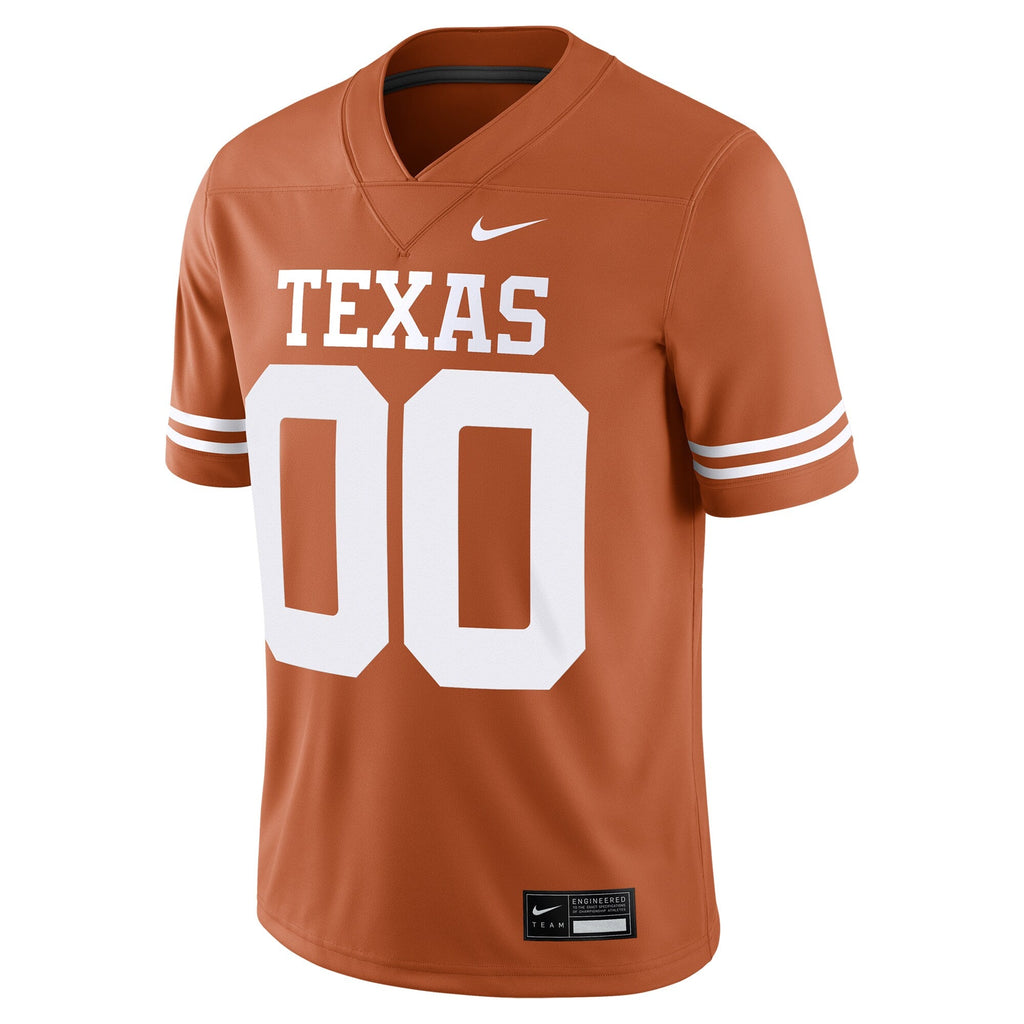 Texas Longhorns NIL Pick-A-Player Game Jersey - Texas Orange product image 3, provided for visual reference and product