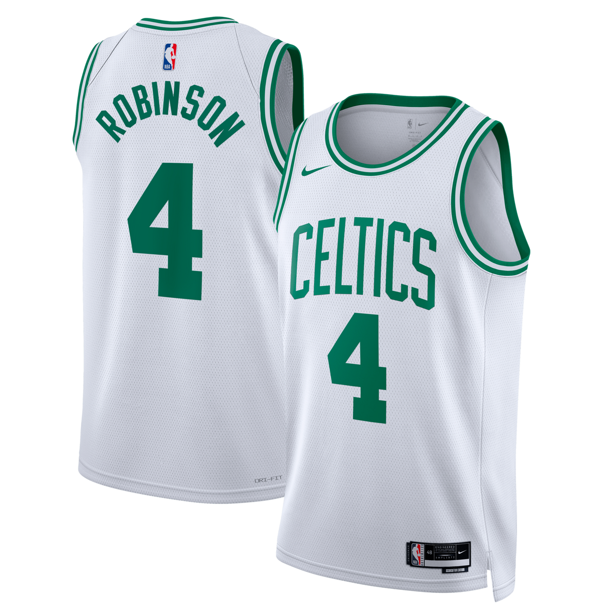 Boston Celtics Association Edition Swingman Jersey - White - Mitchell Robinson product image 2, provided for visual