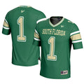 #1 South Florida Bulls Football Jersey - Green product image 1, provided for visual reference and product detail review