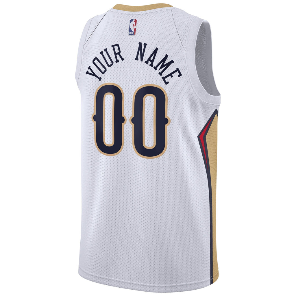 New Orleans Pelicans Association Swingman Jersey - Custom product image 3, provided for visual reference and product detail