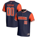 Virginia Cavaliers NIL Pick-A-Player Lightweight Softball Jersey - Navy product image 1, provided for visual reference and