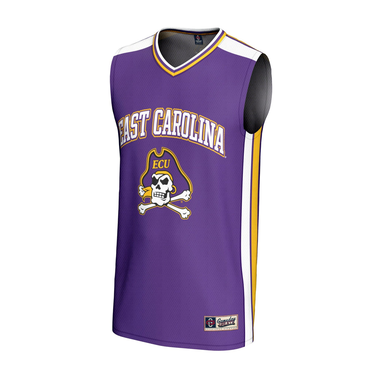 ECU Pirates Spirit Basketball Jersey - Purple product image 3, provided for visual reference and product detail review