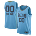 Memphis Grizzlies Statement Swingman Jersey - Custom product image 1, provided for visual reference and product detail review