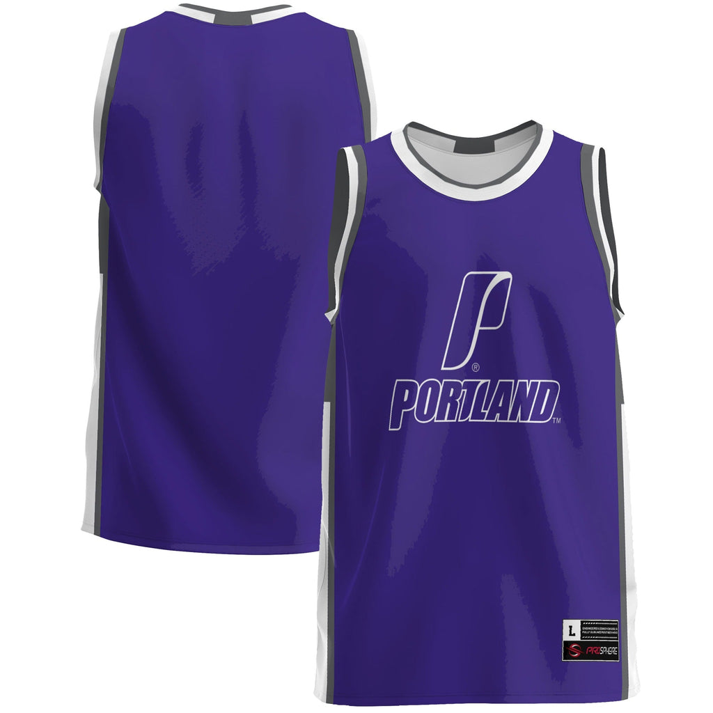 Portland Pilots Lightweight Basketball Jersey - Purple product image 2, provided for visual reference and product detail