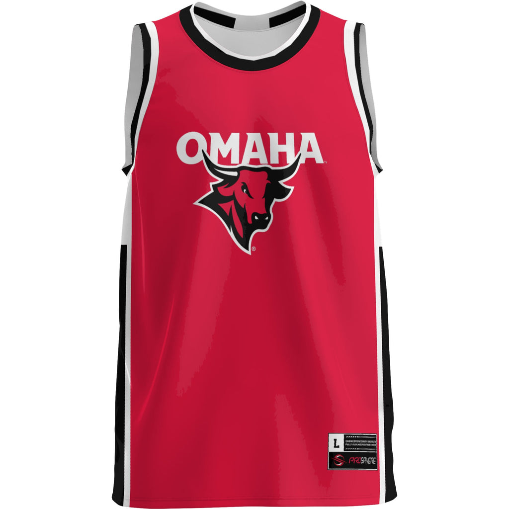 Nebraska Omaha Mavericks Lightweight Basketball Jersey - Red product image 3, provided for visual reference and product
