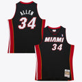 Miami Heat Ray Allen 2012 Authentic Jersey - Black product image 1, provided for visual reference and product detail review