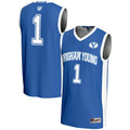 #1 BYU Cougars Lightweight Basketball Jersey - Royal product image 1, provided for visual reference and product detail review
