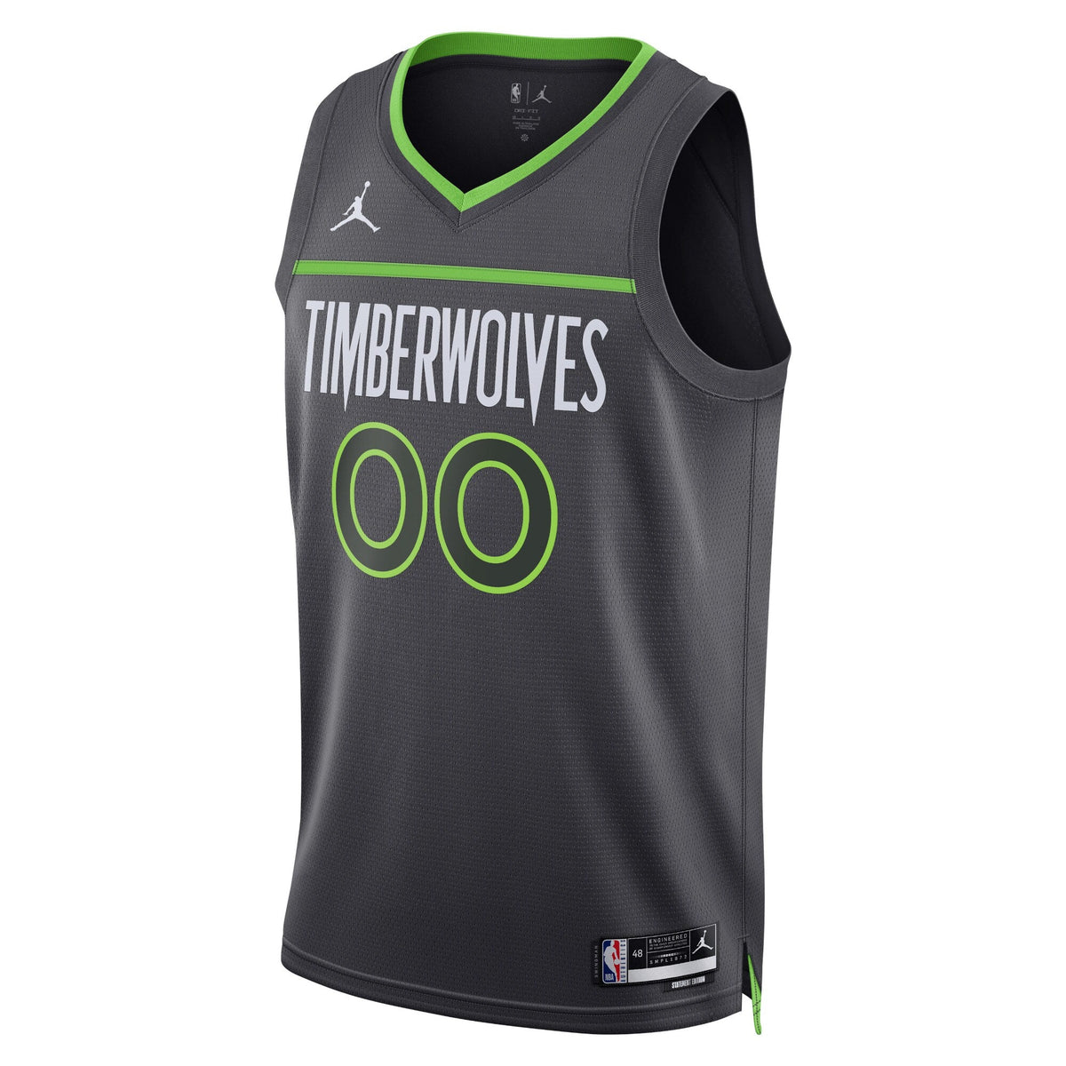 Minnesota Timberwolves Statement Swingman Jersey - Custom product image 2, provided for visual reference and product detail