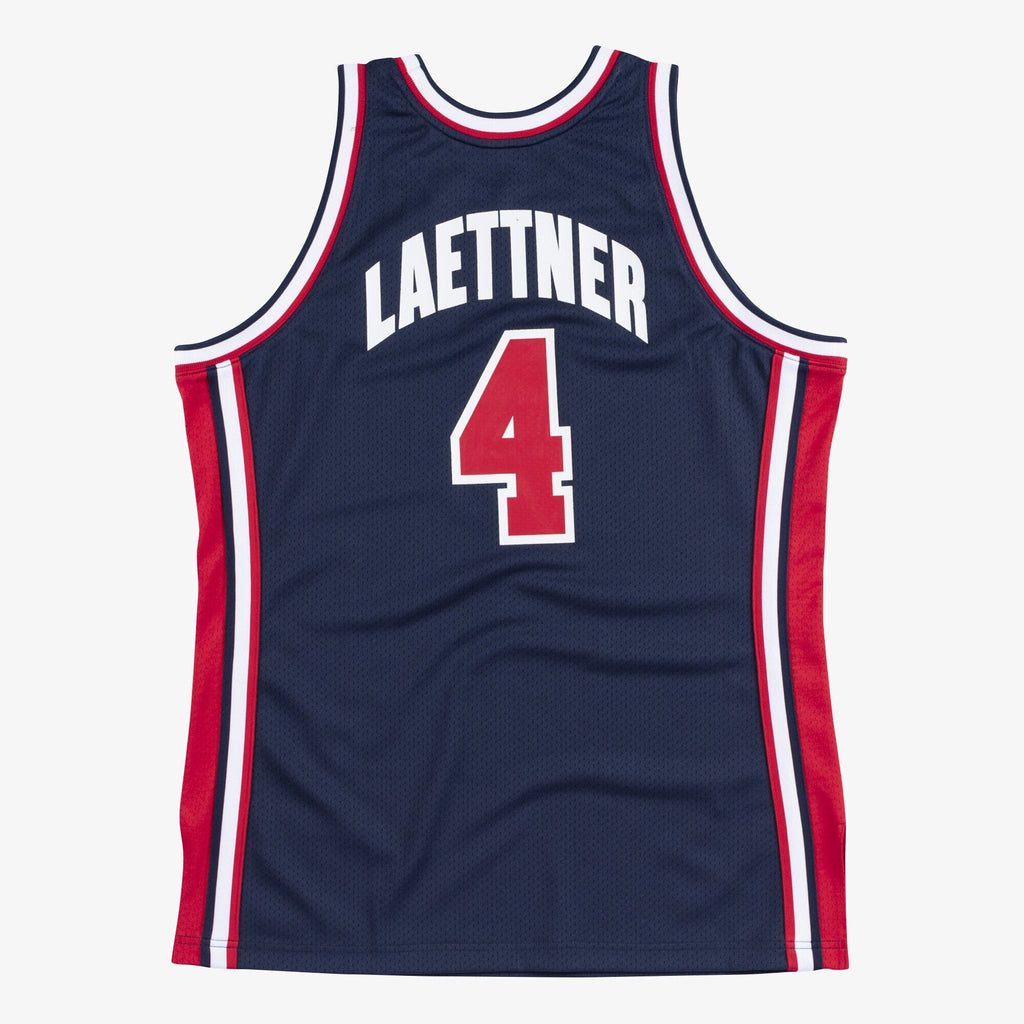 USA Basketball Authentic Jersey Christian Laettner 1992 product image 3, provided for visual reference and product detail