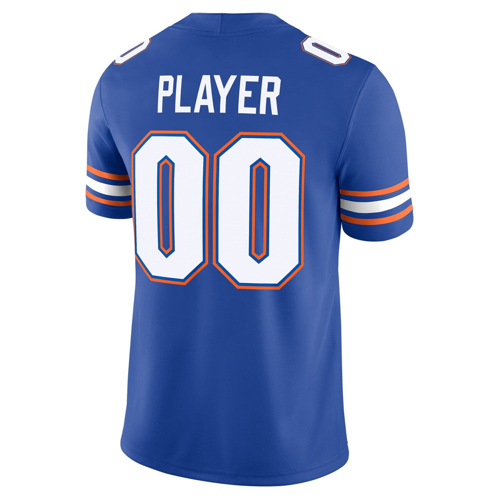 Florida Gators NIL Pick-A-Player Football Game Jersey - Royal product image 4, provided for visual reference and product