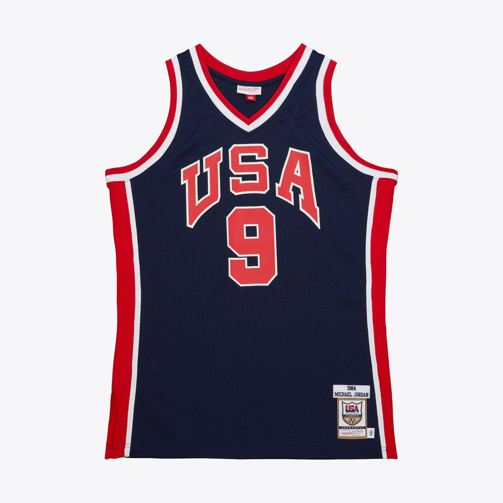 USA Basketball Authentic Jersey Michael Jordan 1984 product image 2, provided for visual reference and product detail review