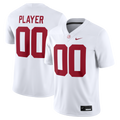 Alabama Crimson Tide NIL Pick-A-Player Game Jersey - White product image 1, provided for visual reference and product detail