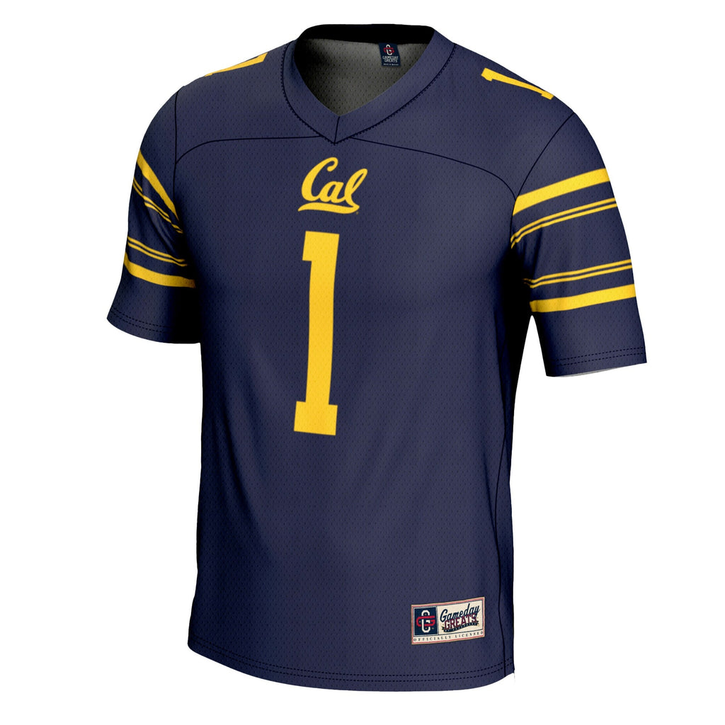 #1 Cal Bears Football Jersey - Navy product image 3, provided for visual reference and product detail review