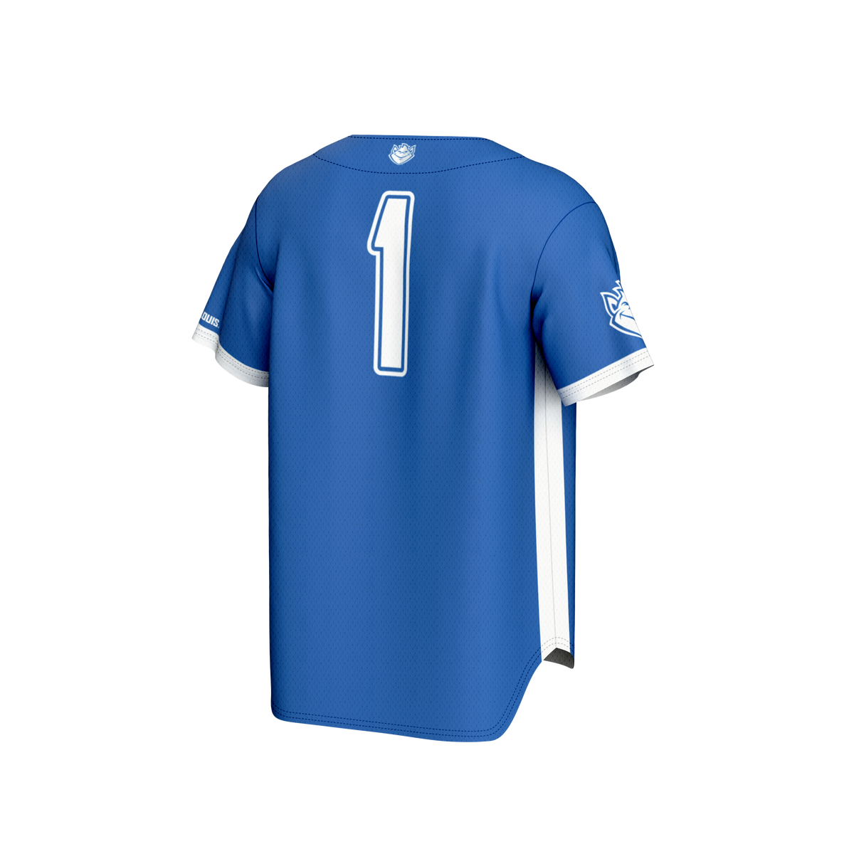 #1 Saint Louis Billikens Lightweight Baseball Fashion Jersey - Blue product image 4, provided for visual reference and