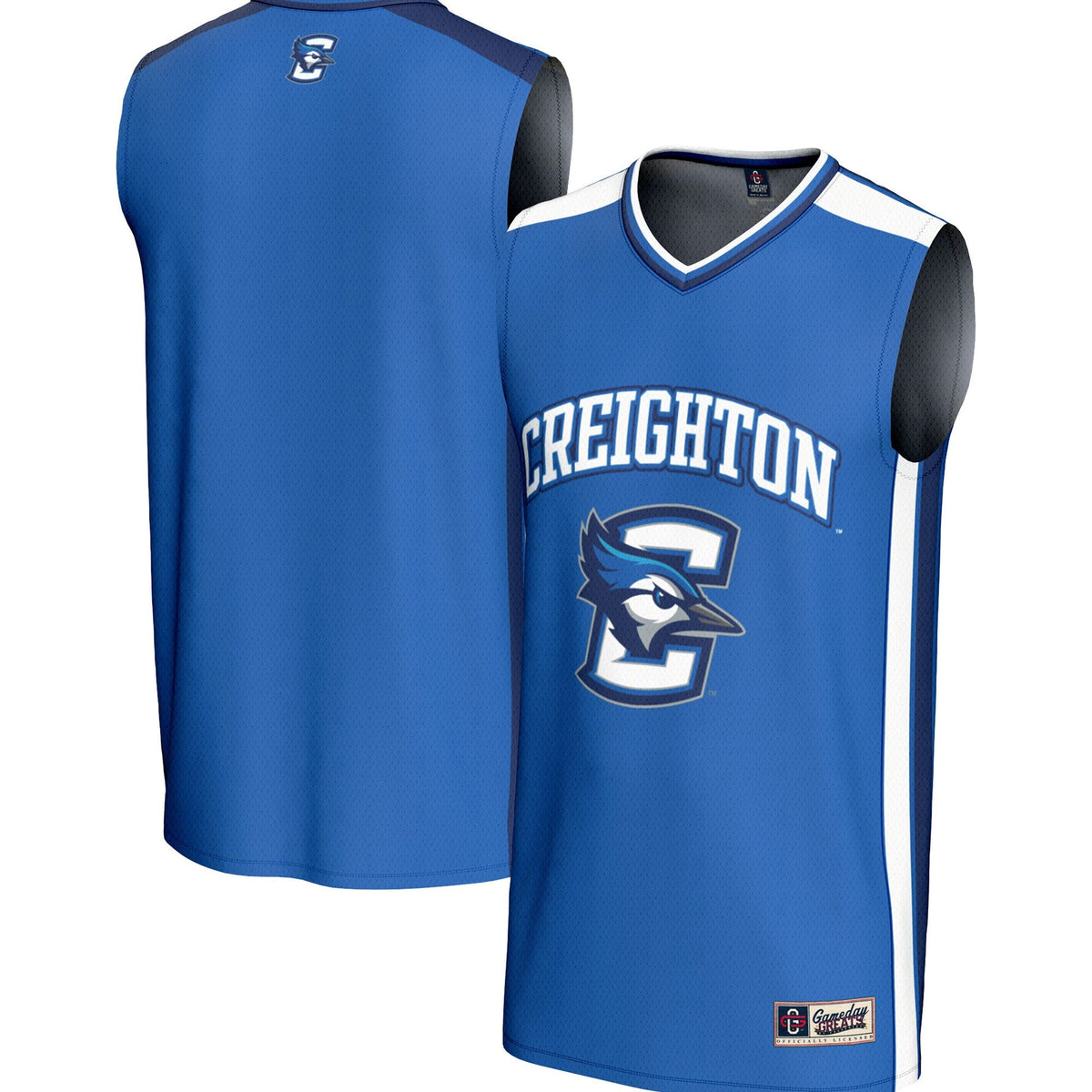 Creighton Bluejays Spirit Basketball Jersey - Blue product image 1, provided for visual reference and product detail review