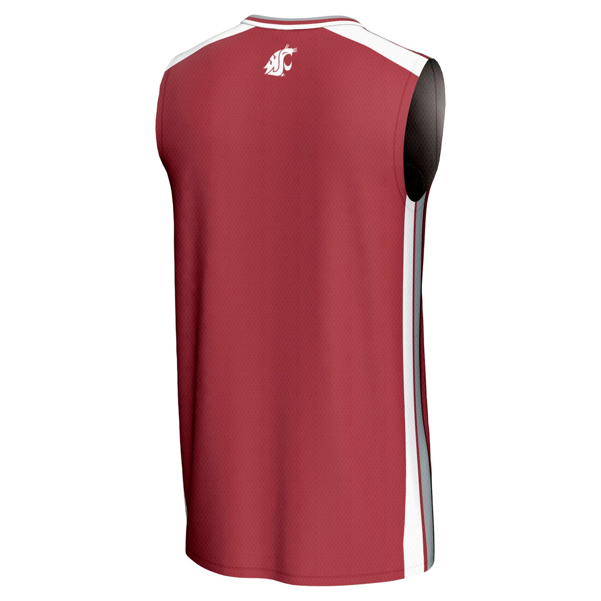 Washington State Cougars Spirit Basketball Jersey - Crimson product image 4, provided for visual reference and product