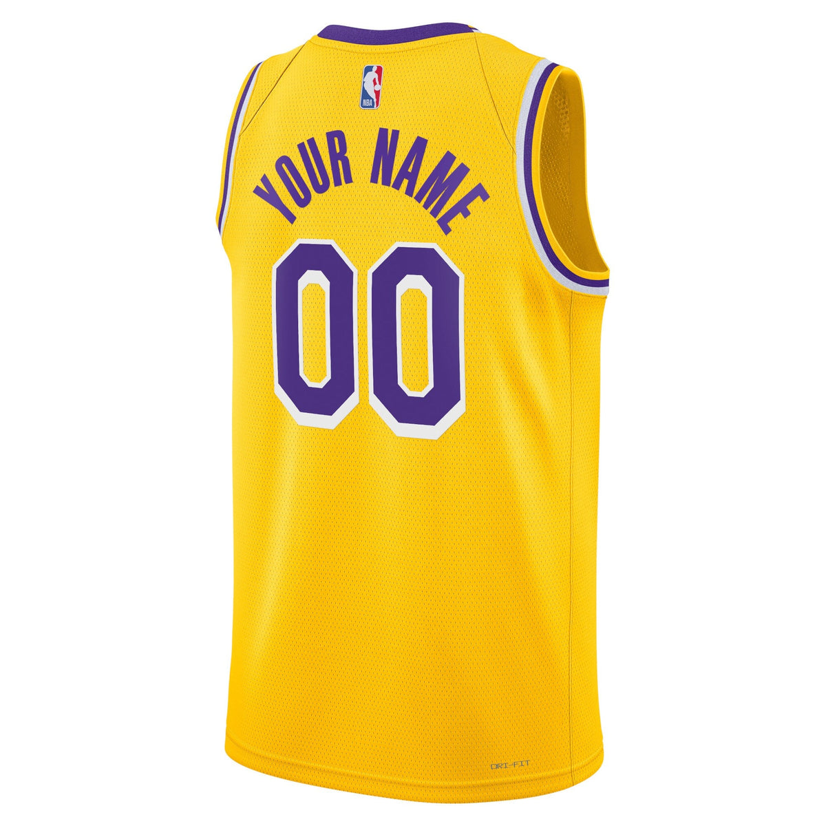 Los Angeles Lakers Icon Swingman Jersey - Custom product image 3, provided for visual reference and product detail review