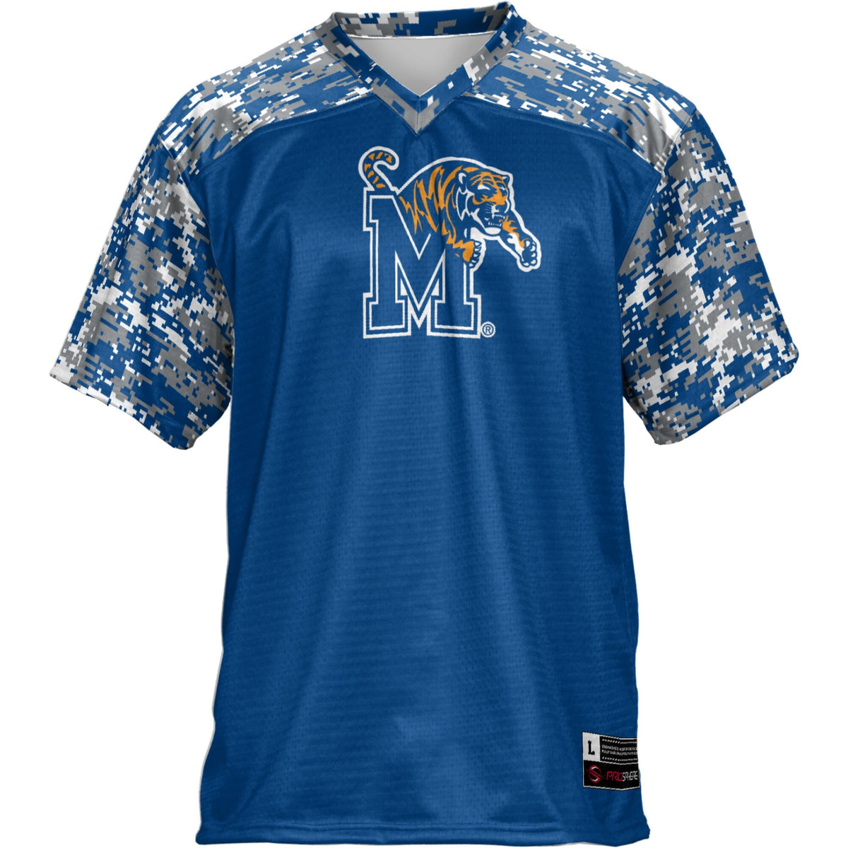 Memphis Tigers Football Jersey - Royal product image 3, provided for visual reference and product detail review