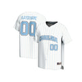 North Carolina Tar Heels NIL Pick-A-Player Lightweight Baseball Jersey - White product image 1, provided for visual