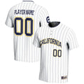 Cal Bears NIL Pick-A-Player Lightweight Softball Jersey - White product image 1, provided for visual reference and product