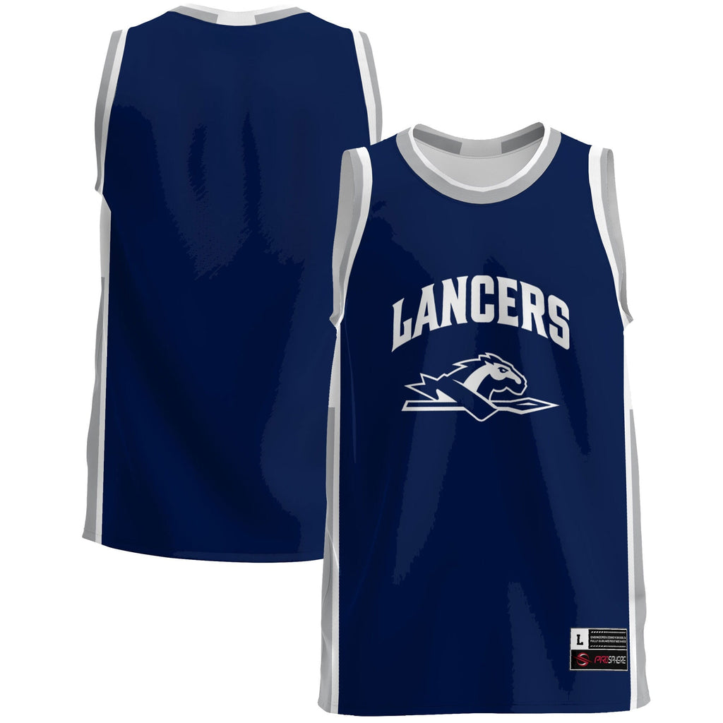 Longwood Lancers Lightweight Basketball Jersey - Blue product image 1, provided for visual reference and product detail